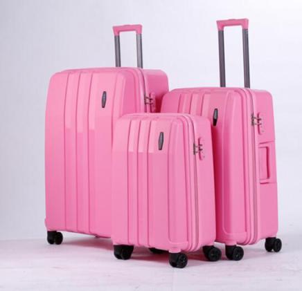 yanteng high quality PP luggage with TSA lock