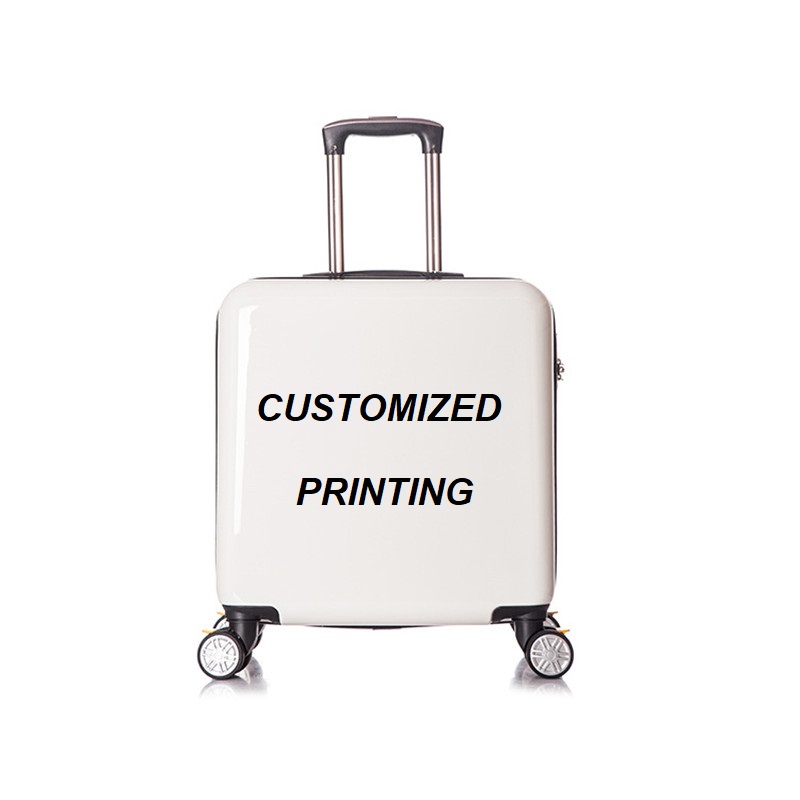 yanteng customized carry on luggage with aluminium trolley