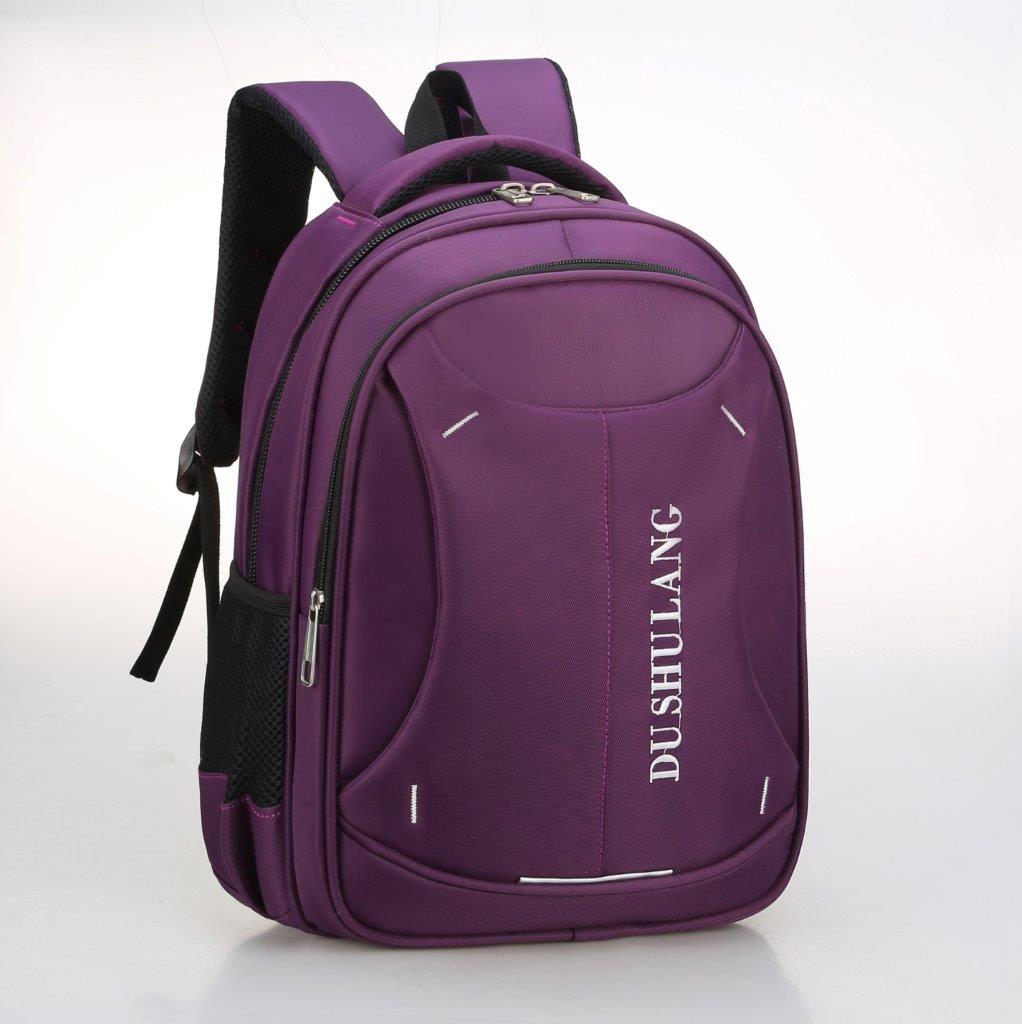 Yanteng stylish school backpack in purple color