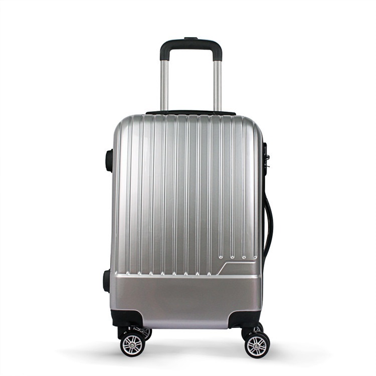 yanteng quality cabin luggage in silver color