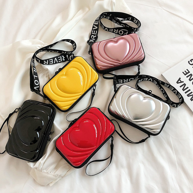 Yanteng mini cosmetic case,ABS/PC portable makeup box,small fashion handy bag purse