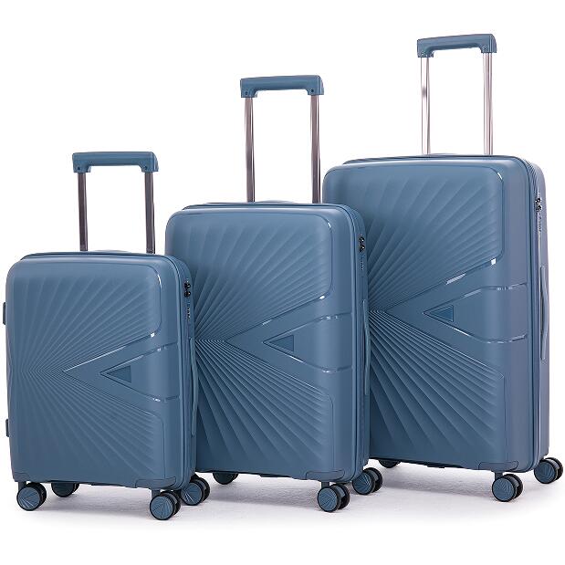 PP polypropylene luggage set